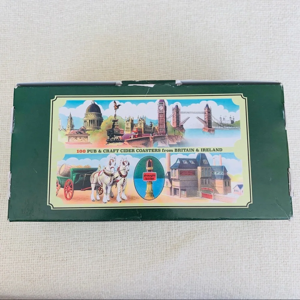 NIOB Pub World Memorabilia 100 Pub & Craft Cider Coasters from Britain & Ireland
